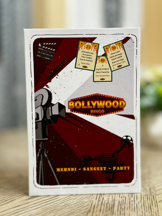 Bollywood Bingo: MEHNDI - SANGEET - PARTY EDITION